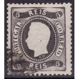 1867-70 D. Luís I - Fita...