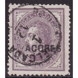 AÇORES - 1880/81 - D. Luís...