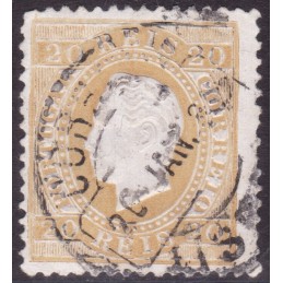 1870-76 D. Luís I, fita...