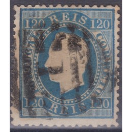 1870-76 D. Luís I, fita...