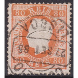 1870-76 D. Luís I, fita...