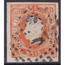 1866-67 - D. Luís I, fita...