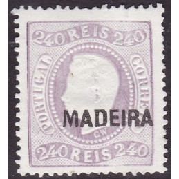 1868/70 - D. Luís - Fita Curva