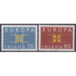 Europa - 1963 Islândia