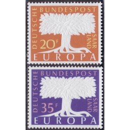 Europa - 1957 Sarre
